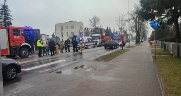 Potrącenie na przejściu dla pieszych w Chojnicach