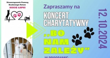 'Bo nam zależy'. W Chojnicach odbędzie się charytatywny koncert 