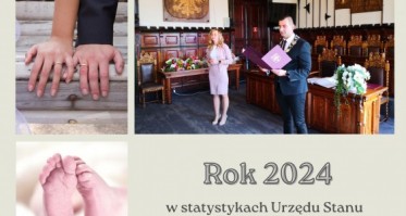 Urząd Stanu Cywilnego w Chojnicach podsumował 2024 rok