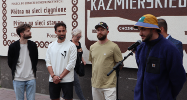 Mural odsłonięty - historia miasta zapisana na ścianie