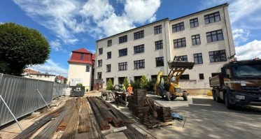 Trwa rozbudowa Technikum nr 2 w Chojnicach