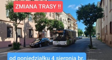 Zmiana tras autobusów z powodu prac drogowych na ulicy Drzymały