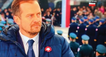 Chojniczanin w studiu TVP1 z okazji Święta Niepodległości