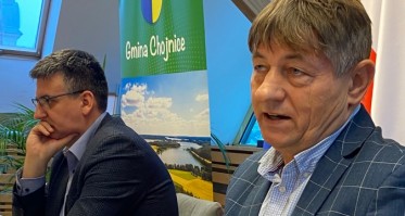 Delegacja Gminy Chojnice u ministra