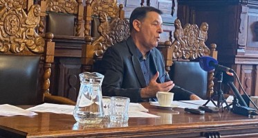 Jest wniosek o nazwanie ronda im. burmistrza Arseniusza Finstera.