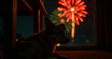 Fajerwerki kontra futrzaki: nierówna sylwestrowa walka