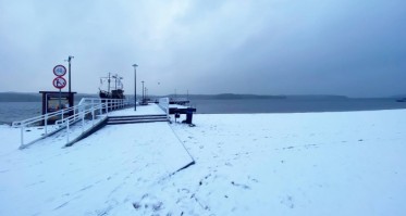 Spacerkiem przez zimowe Charzykowy