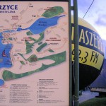 Mapa najbliższych okolic Ostrzyc