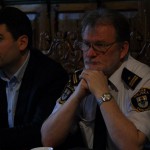 Od prawej zastępca komendanta straży miejskiej Arkadiusz Megger, dyrektor wydziału planowania przestrzennego Waldemar Gregus.