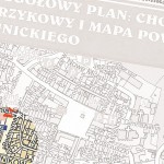 Fragment szczegółowego planu Chojnic z 2010 z ul. Wałową.